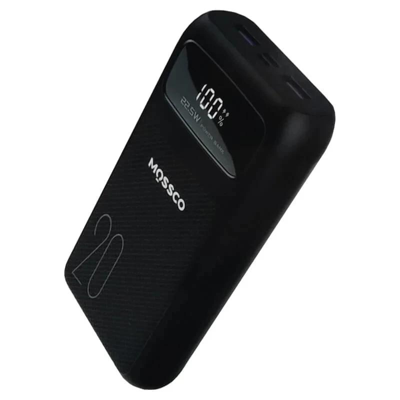 پاور بانک ۲۰۰۰۰ میلی‌آمپر ساعت مسکو مدل IP-05 با توان ۲۲.۵ وات
