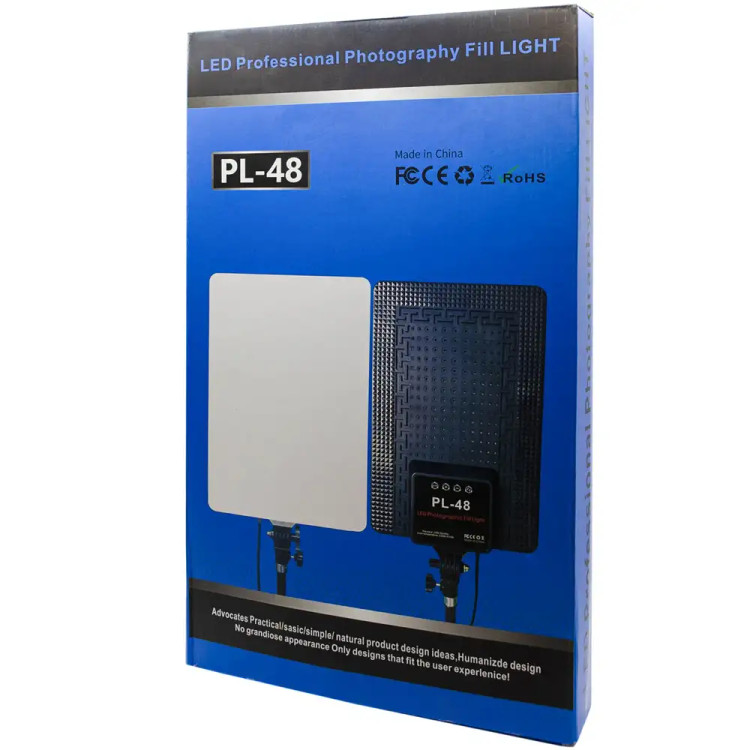 پنل نور ثابت سافت لایت مدل PL-48 با قابلیت تنظیم دما و شدت نور