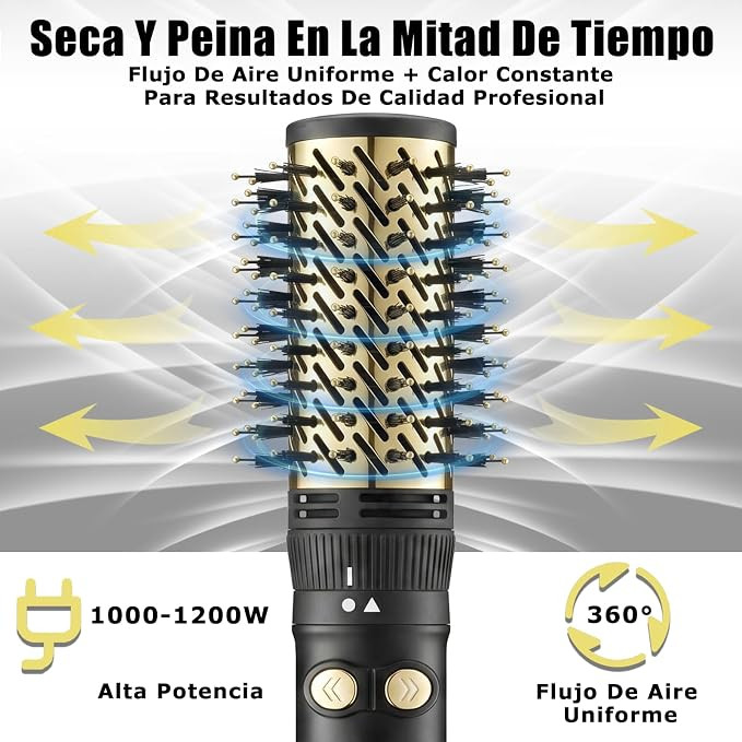 سشوار چرخشی حرفهای وی جی آر (VGR) مدل V-480 | حالتدهنده و برس حرارتی چرخشی