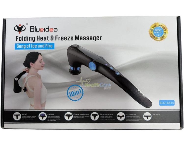 ماساژور دسته بلند بلوایدیا مدل BLD8810؛ قابلیت ماساژ گرم و سرد برای رفع دردهای کمر و بدن