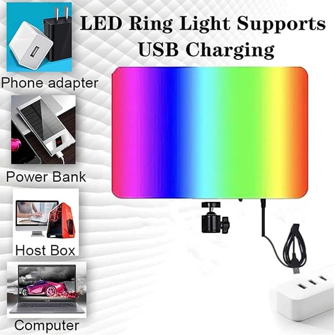 نور ثابت ال ای دی PM26 RGB | نورپردازی حرفهای با طیف رنگی متنوع