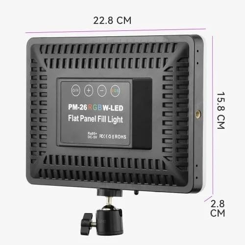 نور ثابت ال ای دی PM26 RGB | نورپردازی حرفهای با طیف رنگی متنوع