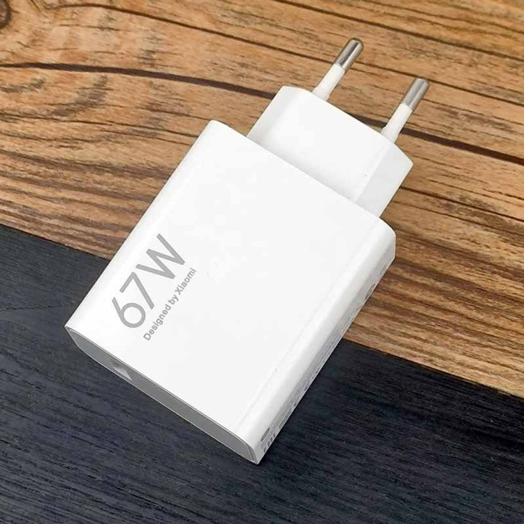 شارژر ۶۷ وات شیائومی اصل | آداپتور اورجینال Xiaomi 67W دو پین