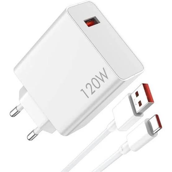 شارژر ۱۲۰ وات شیائومی اصل به همراه کابل ۶ آمپر | پک اورجینال HyperCharge