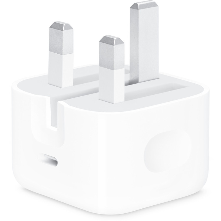 آداپتور شارژر ۲۰ وات اپل سه پین اصلی | شارژر اورجینال آیفون Apple 20W