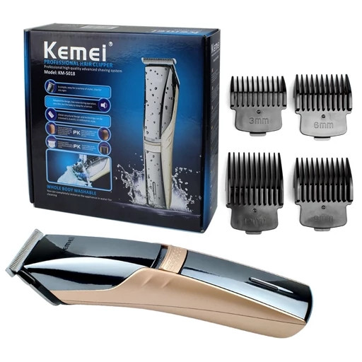 ماشین اصلاح چندمنظوره کیمی مدل Kemei KM-5018 | تکنولوژی برش مستقیم و ضدآب